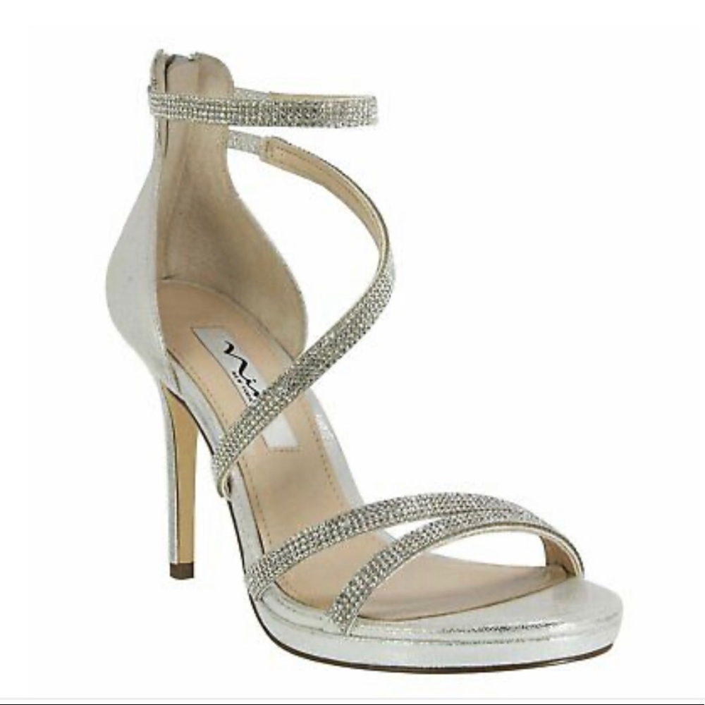 NINA Silver Heels